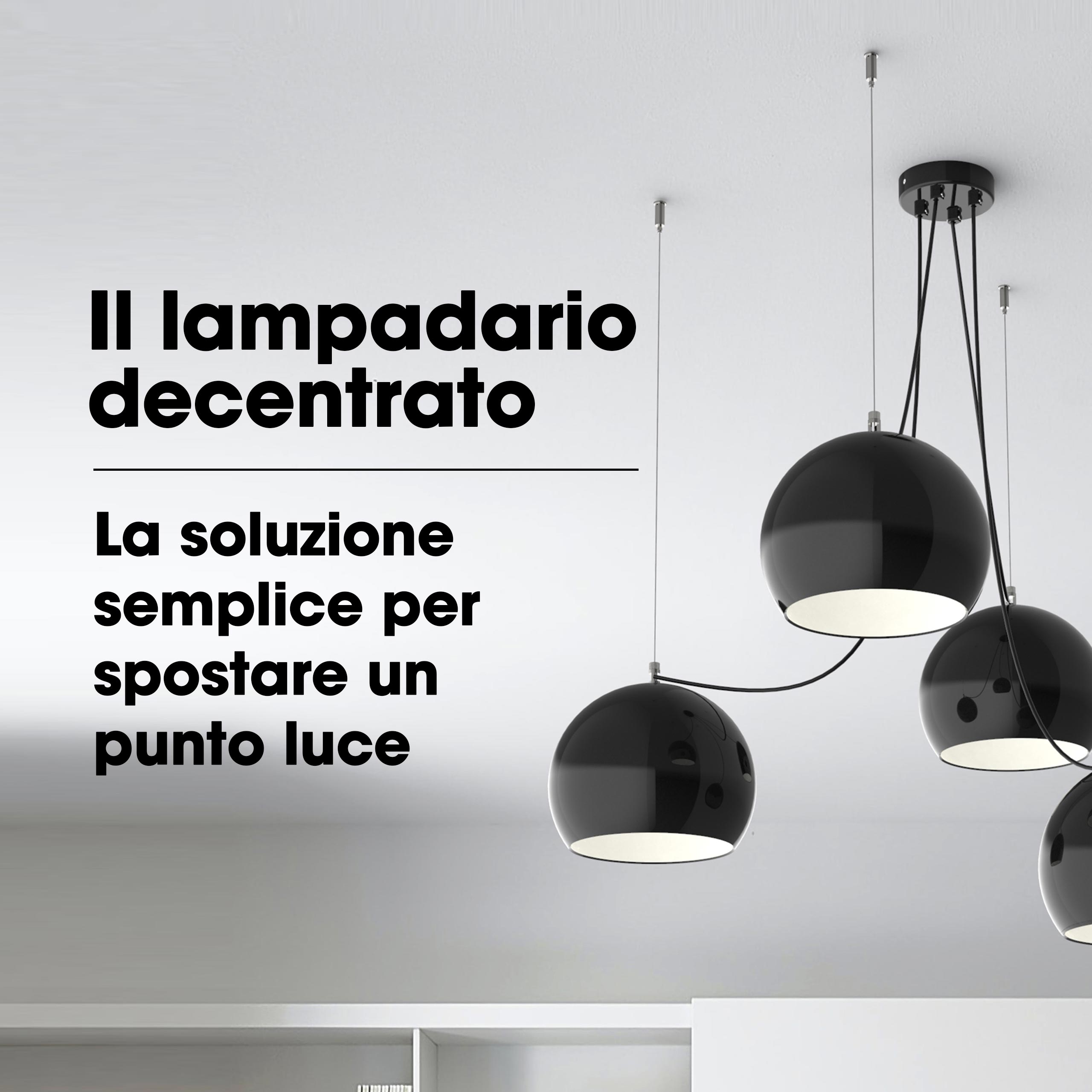 Lampadario Decentrato: La Soluzione Semplice per Spostare un Punto Luce